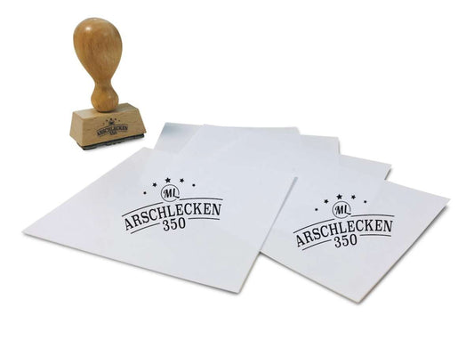 Arschlecken 350 Stempel