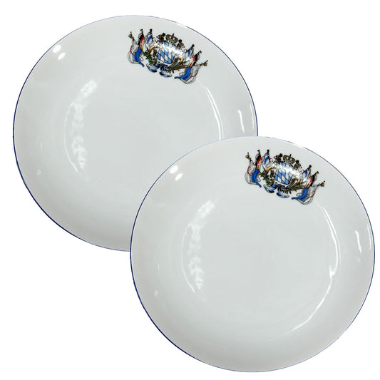 4-teiliges Bayerisches Weißwurst-Set mit Wappen