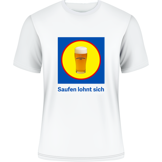 T-Shirt Saufen lohnt sich - Arschlecken350