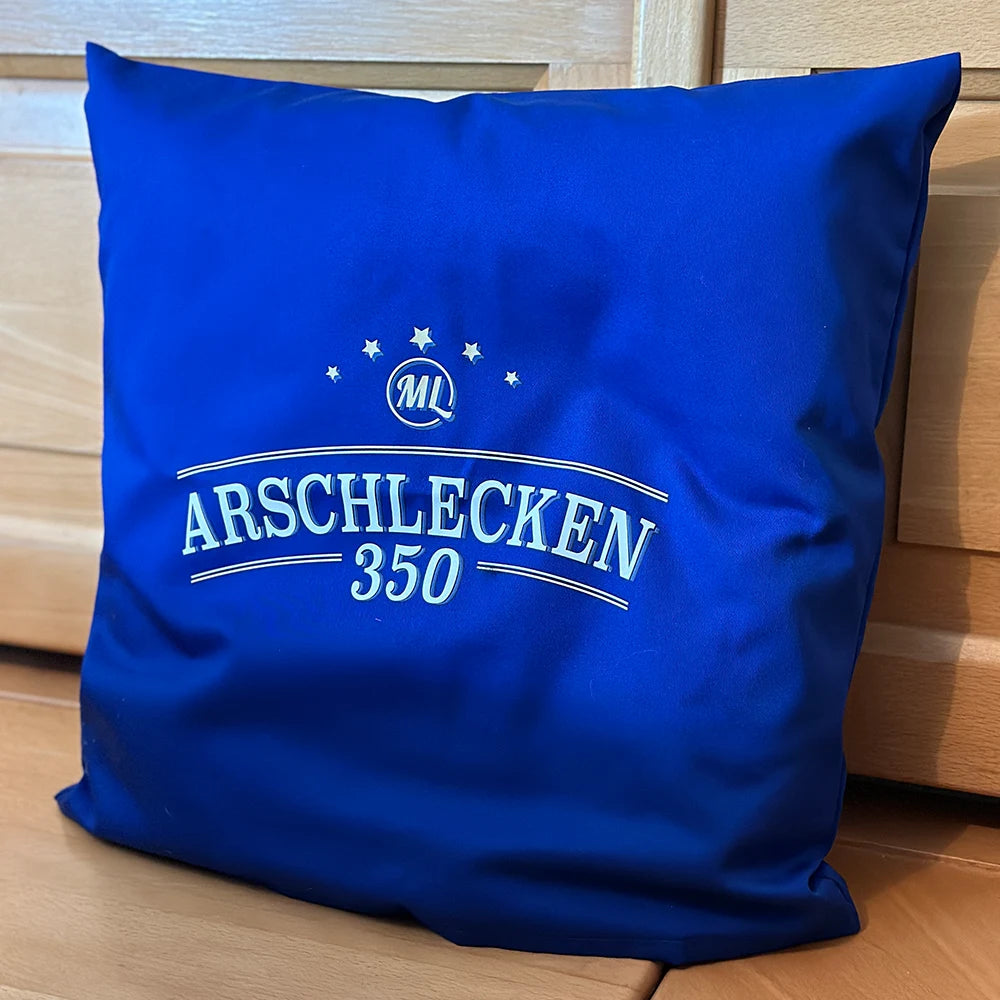 Arschlecken 350 Kissen royalblau