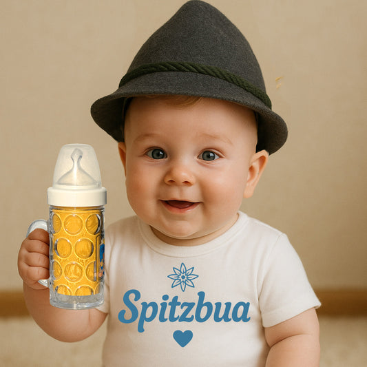 Baby-Body Spitzbua - Strampelanzug Geschenk für den Nachwuchs