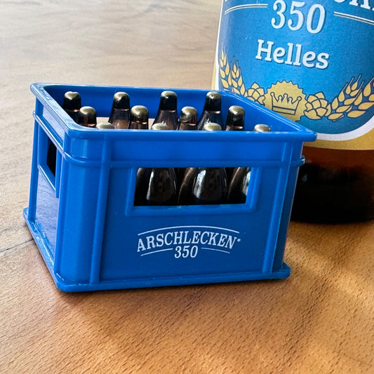 Flaschenöffner Bierkiste Arschlecken350