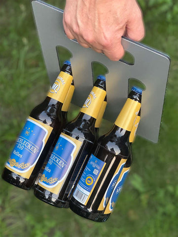 Arschlecken350 Mehrweg-Sixpack aus Alu