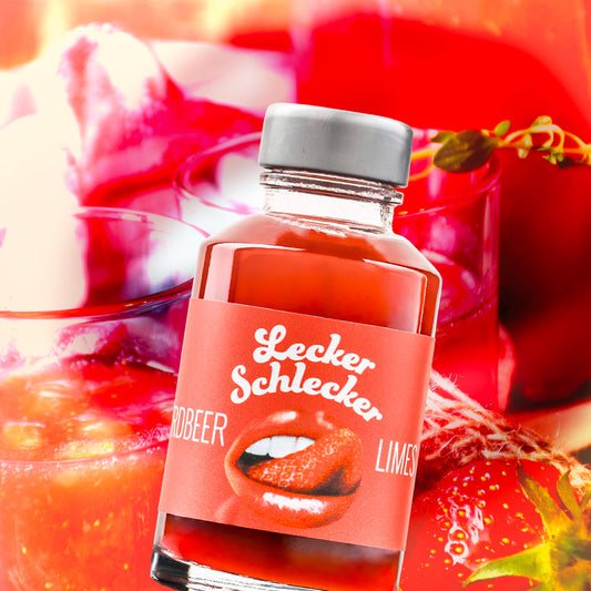 Arschlecken 350 Leckerschlecker Erdbeerlimes 0,05l, 16% vol.