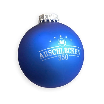 Weihnachtsbaumkugel Arschlecken 350