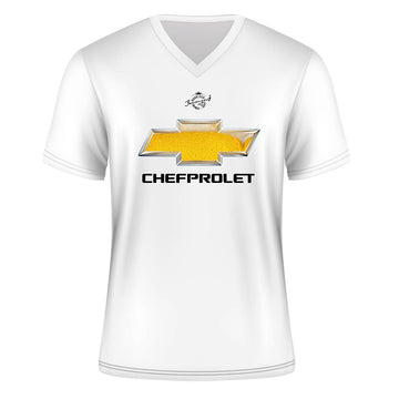 T-Shirt Chefprolet, Kurzarm, V-Neck