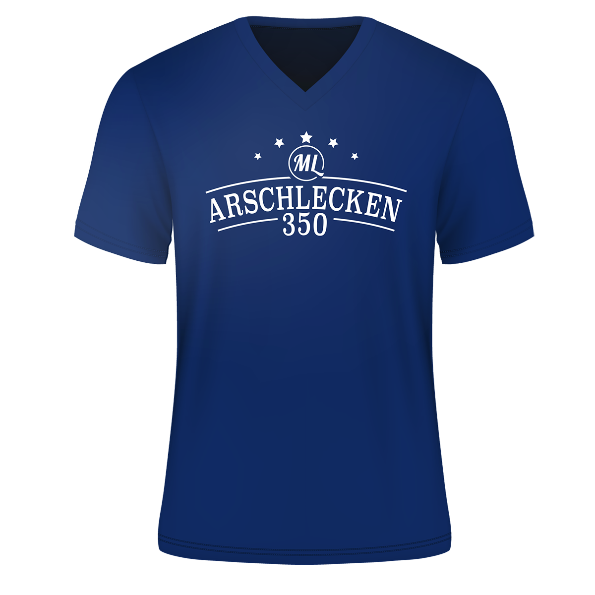 T-Shirt Arschlecken 350, royalblau