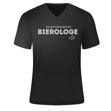 T-Shirt "selbsternannter Bierologe" Bumsinger Edition