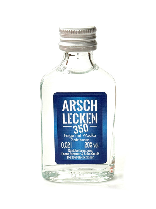 Arschlecken 350 Likör Wodka Feige 24 Stück/Pack 2 cl