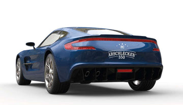 Aufkleber Arschlecken 350