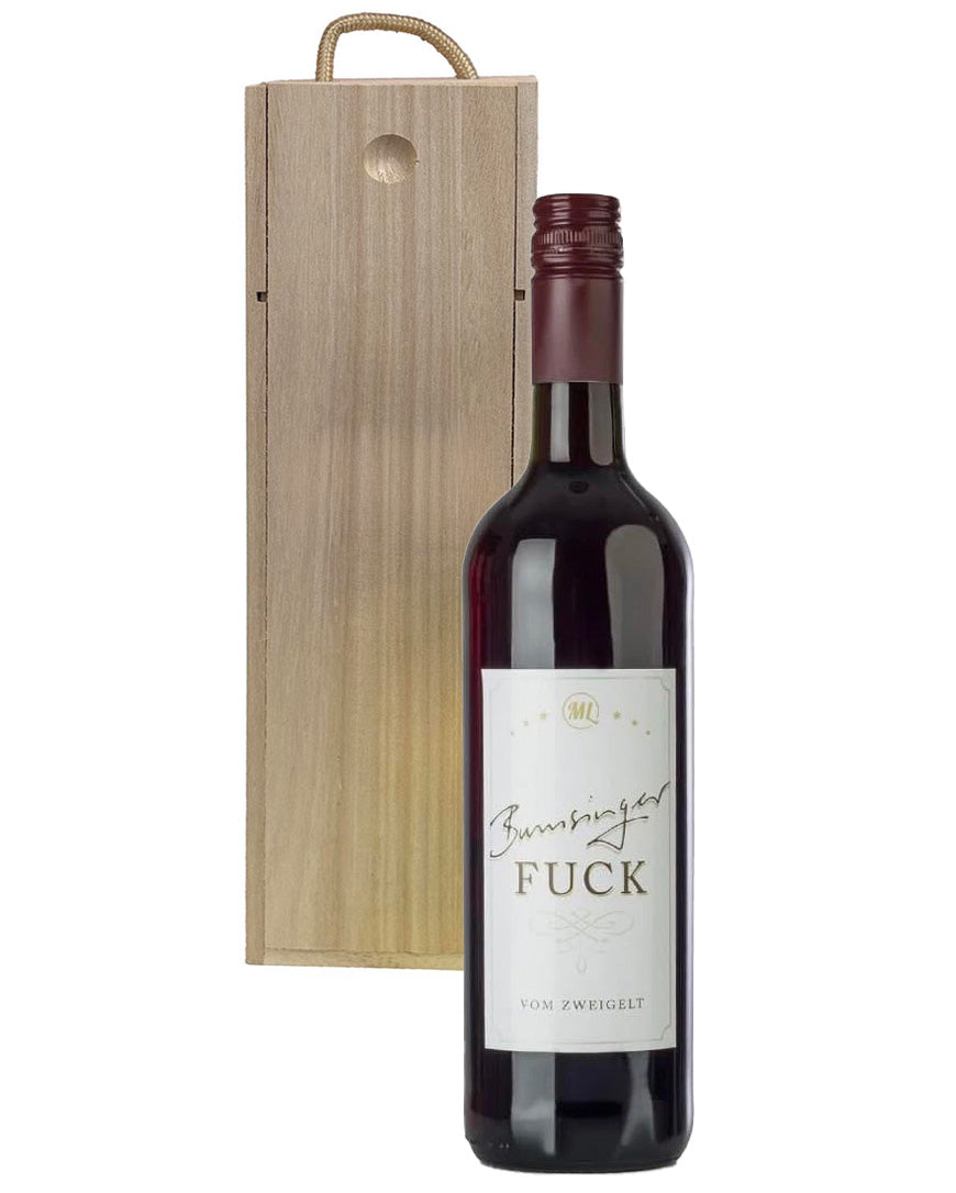 Bumsinger Fuck in der Holz-Präsentkassette mit Schiebedeckel