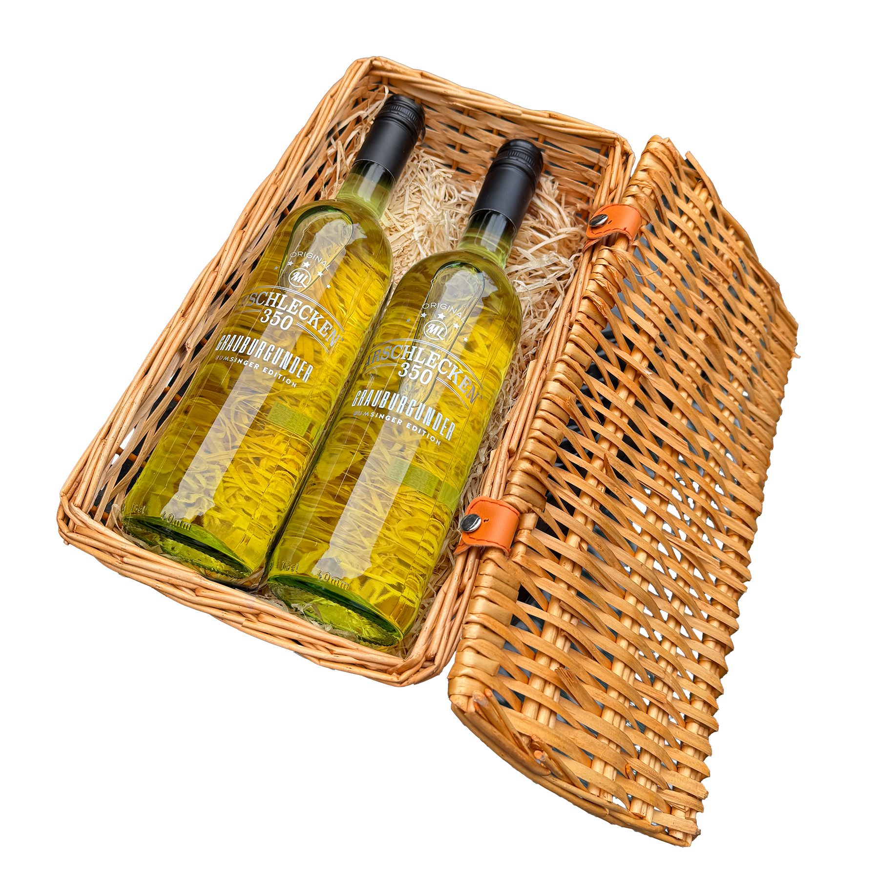 Geschenkkorb Arschlecken 350 Weißwein