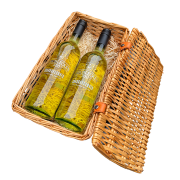 Geschenkkorb Arschlecken 350 Weißwein